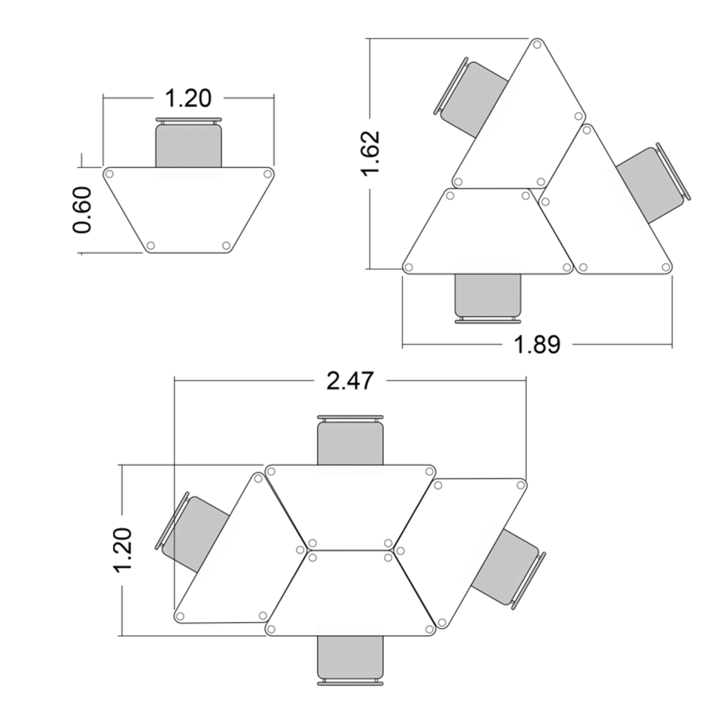 Mesa Group Trapézio