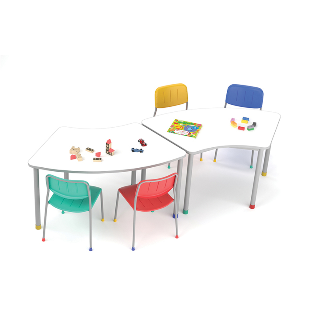 Mesa Group Curva Infantil  - 120