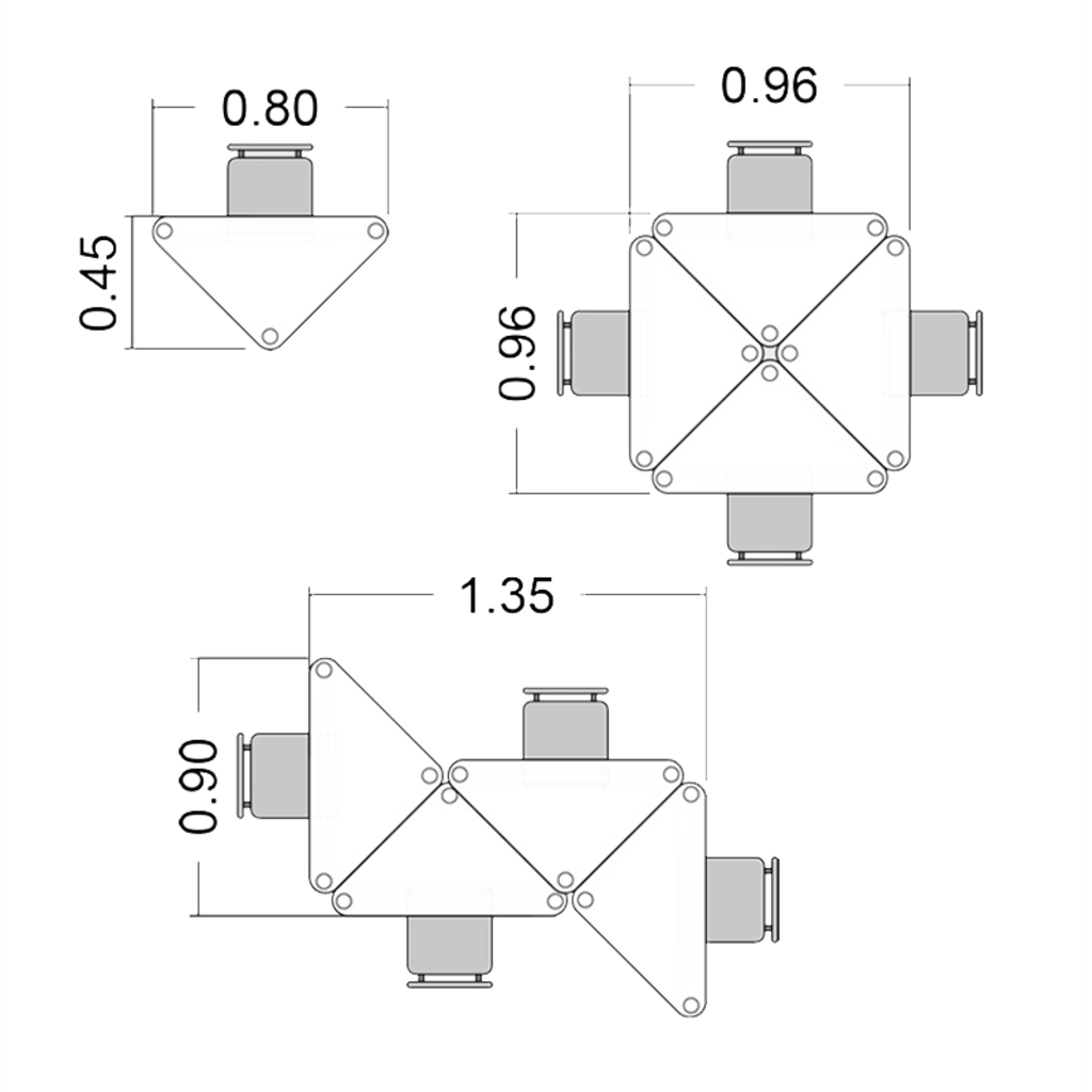 Mesa Group Triangular Infantil